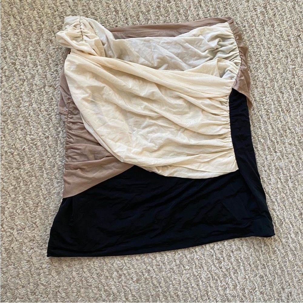 ALLSAINTS ALL SAINTS RIANNE MINI DRAPE SKIRT MULTICOLORED 2